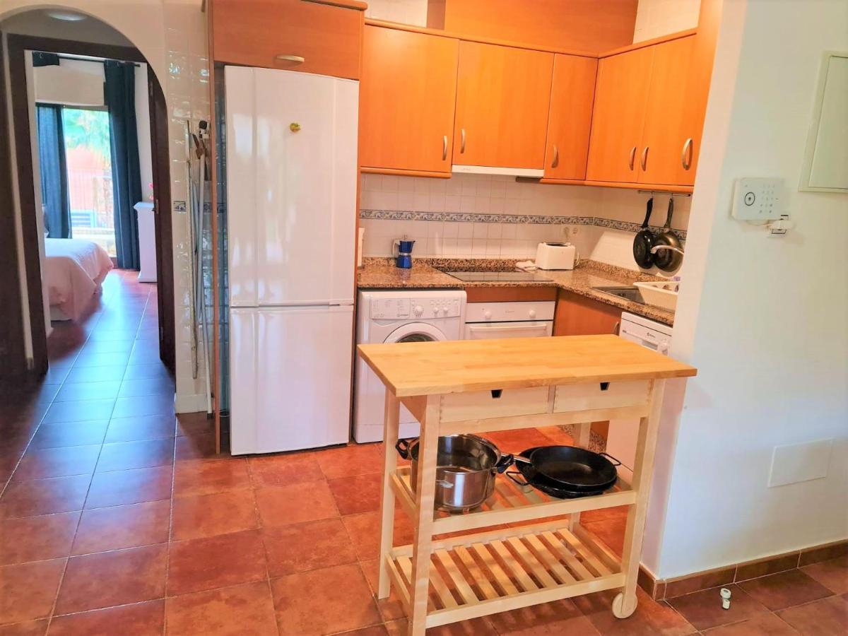 Apartamento Con Hermoso Jardin Y Ac Isla Plana Exteriér fotografie