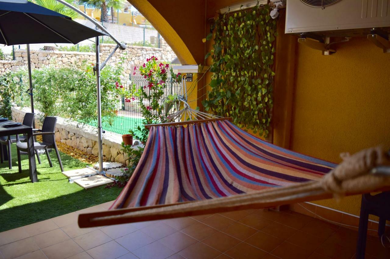 Apartamento Con Hermoso Jardin Y Ac Isla Plana Exteriér fotografie